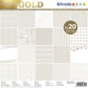 Gold Paper Pad 30x30 Artemio