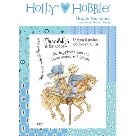Sello caucho Holly Hobbie - Happy Memories