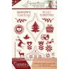 Sellos acrílicos Scandinavian - Tis the Season