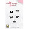 Set de minisellos Mariposas