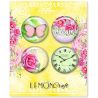 LemonCraft - Set de chapas adhesivas Fresh Summer (LD-FS01)