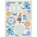 LemonCraft Recortables Vintage Time - Gossamer Blue 2 (LP-VT007)