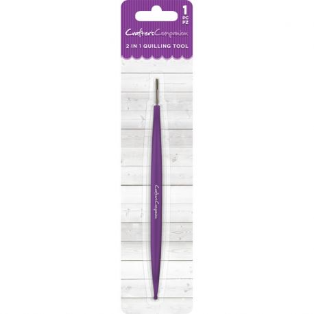 Crafter's Companion Herramienta Quilling 2 en 1 (CC-QUIL-TOOL)