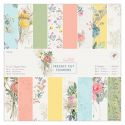 Papermania Freshly Cut Flowers - Papeles scrapbooking 15x15 PMA 160330