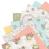 Papermania Freshly Cut Flowers - Papeles scrapbooking 15x15 PMA 160330 detalle