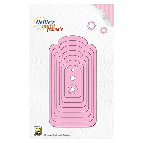 Nellie's Choice Troqueles Etiquetas curvadas (MFD074) Nellie's Choice Troqueles Etiquetas curvadas (MFD074)