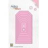 Nellie's Choice Troqueles Etiquetas rectas (MFD076)