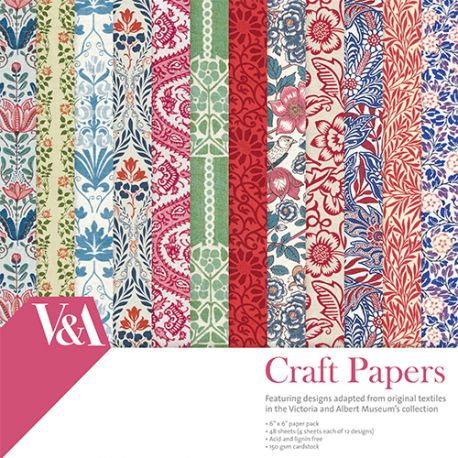 V&A 15x15 Paper Pad (VAPAP003)