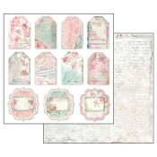 Stamperia Papeles estampados para scrapbooking colección Dream (SBBL27 )