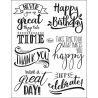 Viva Decor - Sellos de silicona Lettering English