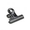Pinza sujetapapeles tipo bulldog color negro