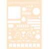 Joy Crafts - Plantilla para Bullet Journal Modelo 3