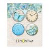 LemonCraft - Set de chapas adhesivas Forget Me Not (LB-FMN01)