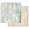 Stamperia Papeles estampados para scrapbooking colección Blue Stars (SBBL35)