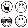 Aladine Stampo Scrap Set Smiley - sellos de caucho