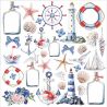 Mintay Papers - Marina Scrapbooking Paper Pad 15x15 | CreActividades