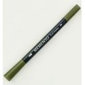 Tsukineko Memento Olive Groove - Rotulador Doble Punta