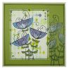 Sellos silicona Woodware  Bold Blooms Ginny JGS594