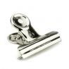 Pinza sujetapapeles tipo bulldog color plata tamaño grande