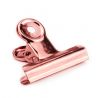 Pinza sujetapapeles tipo bulldog color cobre tamaño grande
