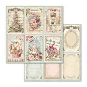 Stamperia Papeles estampados para scrapbooking colección Pink Christmas (SBBL46)