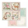 Stamperia Papeles estampados para scrapbooking colección Pink Christmas (SBBL46)