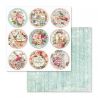 Stamperia Papeles estampados para scrapbooking colección Pink Christmas (SBBL46)