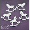 Laser Cut - Set Caballitos Balancín