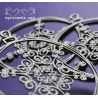 Laser Cut - Set Bolas Navideñas Copo 2