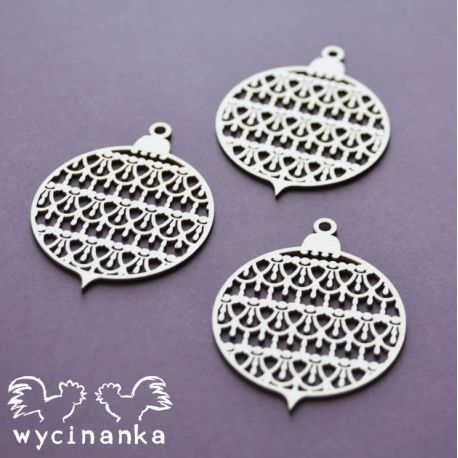 Laser Cut - Set Bolas navideñas Decor Laser Cut - Set Bolas navideñas Decor