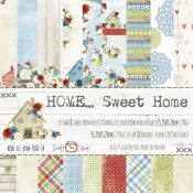 Craft O'Clock - Papel para scrapbooking Home Sweet Home Set de 15x15