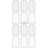 Craft O'Clock - Recortables Flowers Set de 15x30
