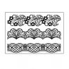 Darice Embossing Folder Bordes de Encaje