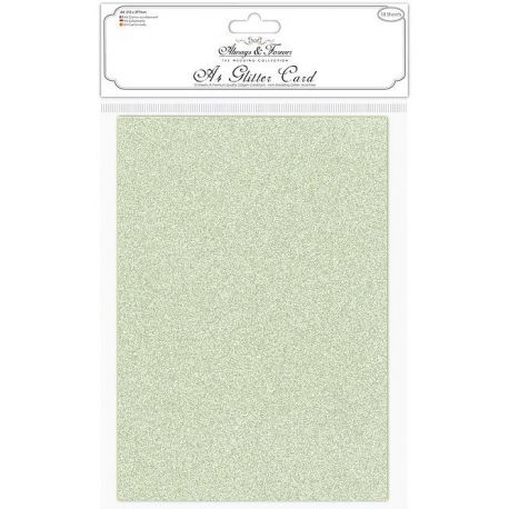 Craft Consortium | Cartulinas Glitter A4 Verde Craft Consortium | Cartulinas Glitter A4 Verde