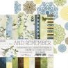 Craft O'Clock - Papel para scrapbooking And Remember Set de 15x15