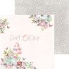 Craft O'Clock - Papel para scrapbooking Felici Tea Set de 15x15