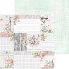 Craft O'Clock - Papel para scrapbooking Felici Tea Set de 15x15