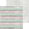 Craft O'Clock - Papel para scrapbooking Felici Tea Set de 15x15