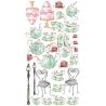 Craft O'Clock Felici Tea - Adornos Extras para recortar