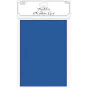 Craft Consortium | Cartulinas Glitter A4 Azul cobalto (AFGCRD008)