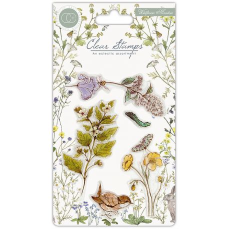 Craft Consortium | Set de sellos acrílicos Wildflower Meadow - Flowers Craft Consortium | Set de sellos acrílicos Wildflower Meadow - Flowers