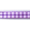 Cinta Raso Vichy  Malva