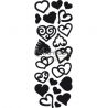 Troquel metálico corte Craftables Marianne Design - Corazones fantasía (CR1460)