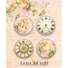 LemonCraft - Set de chapas adhesivas Chapas Chapas Grow Old with Me (LD-SENS01)