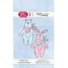 Craft & You - Troqueles Osito y Conejito de Peluche
