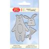 Craft & You - Troqueles Osito y Conejito de Peluche