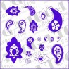 Set sellos Cristal - Cigala cachemir
