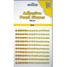 Nellie Snellen – Perlas adhesivas tonos amarillos para scrapbooking