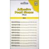 Nellie Snellen – Perlas adhesivas colores blanco, marfil y gris para scrapbooking