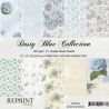 Reprint - Set de cartulinas para scrapbooking Dusty Blue (CRP003)